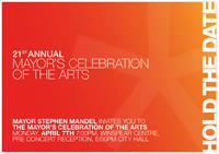mayor's evening for the arts
