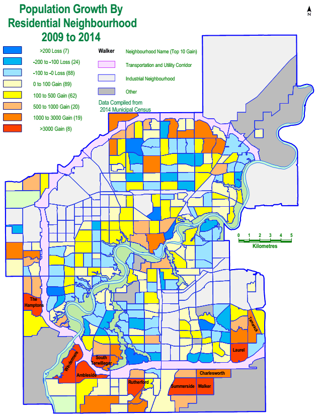 Edmonton Community Map With Names